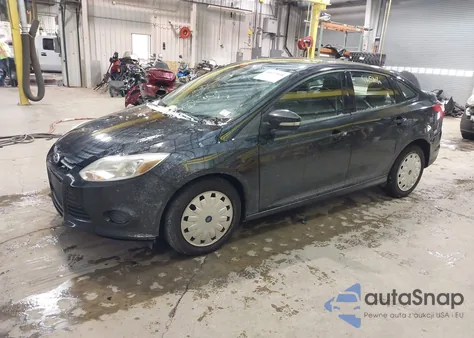 2013 Ford Focus Se из США, поврежденный, VIN 1FADP3F23DL340065